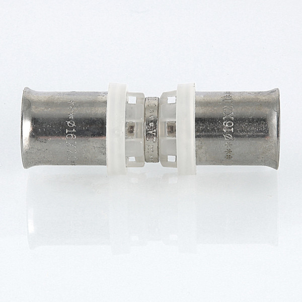 Соединение прямое 16*16 Valtec (пресс, никель) (VTm.203.N.001616) Соединение прямое 16*16 Valtec (пресс, никель) (VTm.203.N.001616)