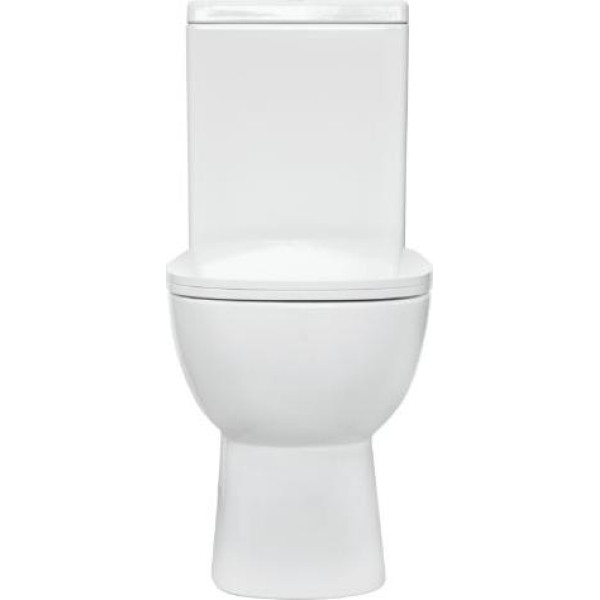 Унитаз-компакт Sanita LUXE Quadro Slim 625xx350x820 сиденье дюропласт с soft close (QDRSLCC01151022)