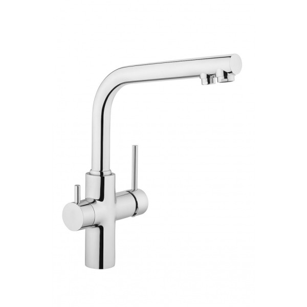 Смеситель для кухни Vitra Kitchen Sink Mixers с изливом для фильтрованной воды (A42144EXP)