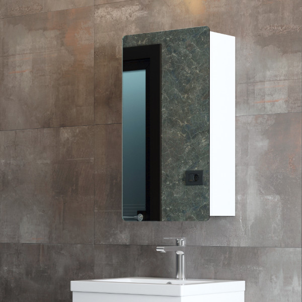 Шкаф зеркальный Melodia Универсал 40 (MFR80043WT)