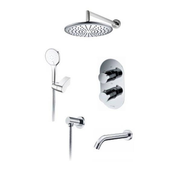 Душевая система WasserKRAFT хром (A174819 Thermo) Душевая система WasserKRAFT хром (A174819 Thermo)