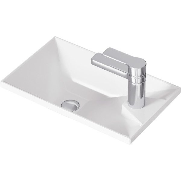 Раковина мебельная Aqwella Malaga 415x120x255 белая (Mal.12.04.D)