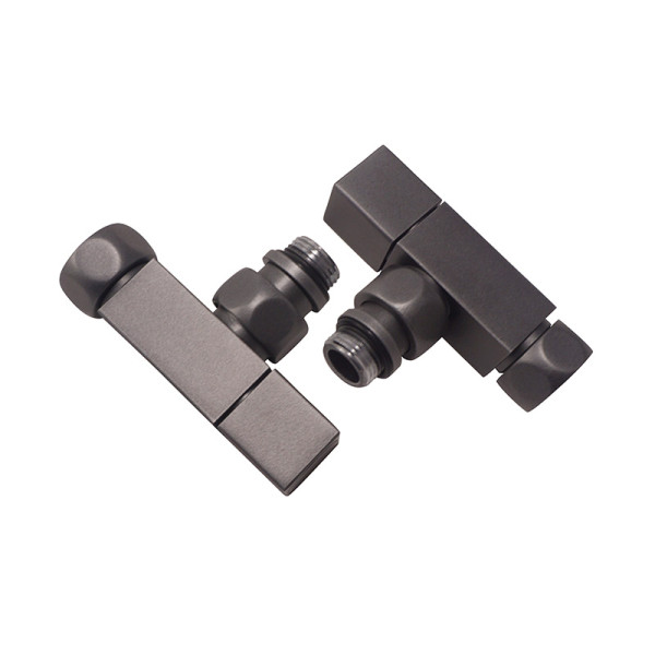 Кран угловой Melodia 3/4''x1/2'' В/Н графит (пара) (MKP21014Cgt)