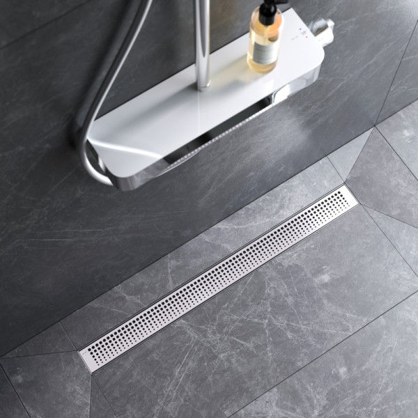 Душевой лоток AM.PM MasterFlow линейный универс затвор Cut Gradient 80 см сталь мат (W01SC-P11-080-01SB)