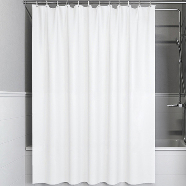Шторка для ванн текстильная Iddis Promo 180x200 белая (P02PE18i11)