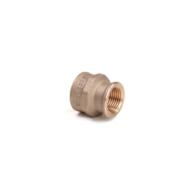 Муфта переходная 1/2"х3/4" Rehau Aurline RX+ (бронза) 18722541001