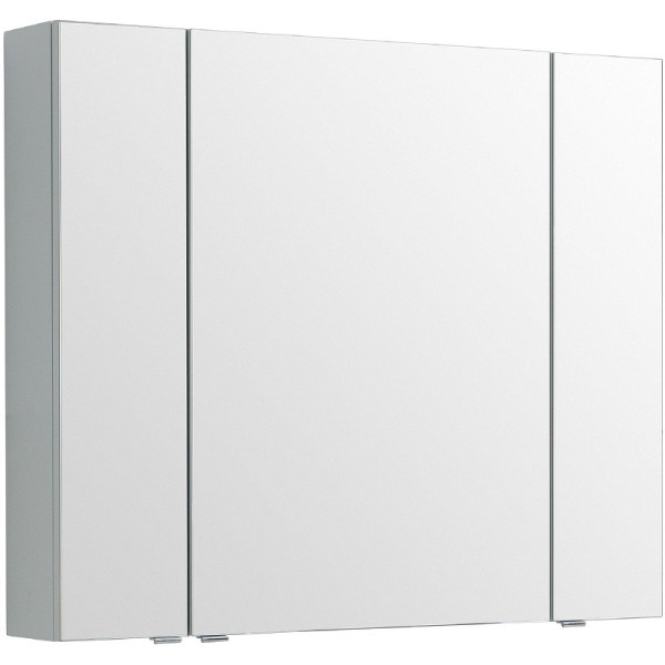 Зеркало-шкаф Aquanet Алвита New 100x85 серый (00277544) Зеркало-шкаф Aquanet Алвита New 100x85 серый (00277544)