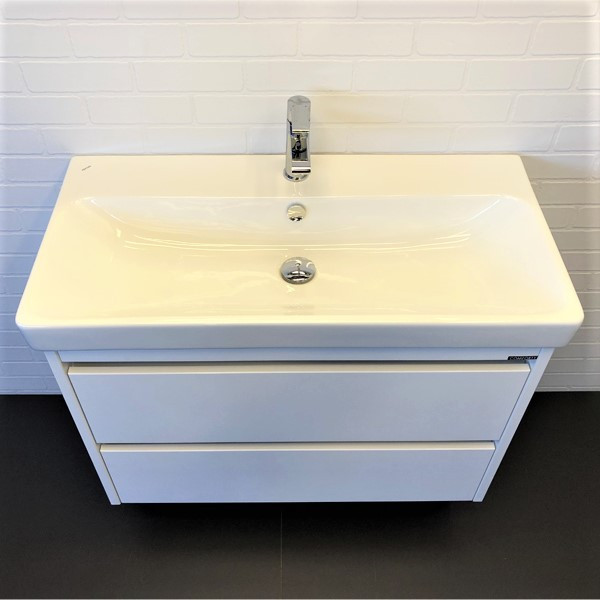 Тумба подвесная Comforty Двина 900x675x450 белый матовый с раковиной (00-00001439) Тумба подвесная Comforty Двина 900x675x450 белый матовый с раковиной (00-00001439)