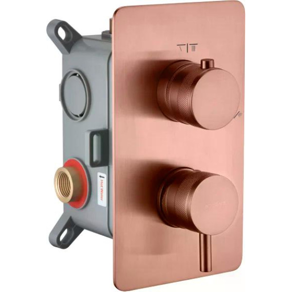 Смеситель для душа Boheme CELL CB (брашированная медь) (135-2-CB)