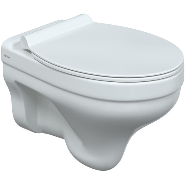 Унитаз подвесной Berges Albit S 520*360*335 белый (082147)