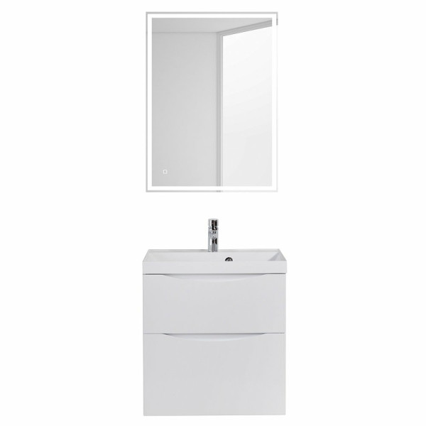 Тумба подвесная BelBagno Marino-H60 60 см Bianco Lucido (Marino-H60-600-2C-SO-BL-P)