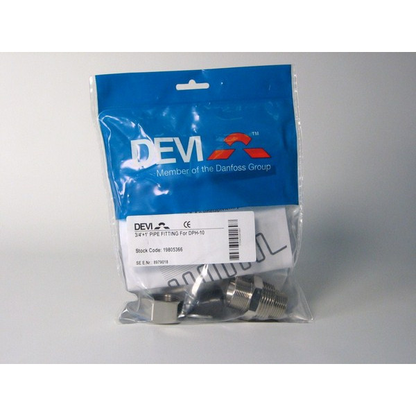 Муфта для установки кабеля Devi DPH-10 в трубу (1" и 3/4") Муфта для установки кабеля Devi DPH-10 в трубу (1" и 3/4")