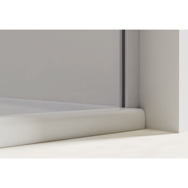 Душевая дверь Vincea Extra VDP-1E 800/900х2000 стекло прозрачное, профиль хром (VDP-1E8090CL)