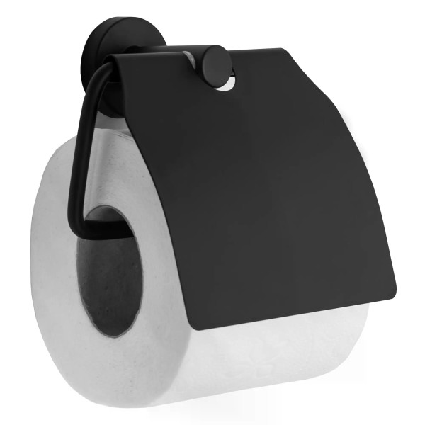 Держатель туалетной бумаги с крышкой Rea 322213B Black mat черный матовый (REA-77002) Держатель туалетной бумаги с крышкой Rea 322213B Black mat черный матовый (REA-77002)