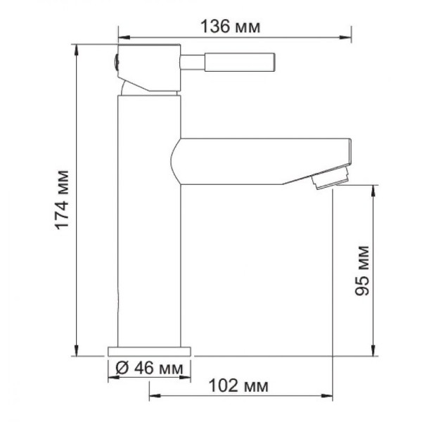 Смеситель для раковины WasserKRAFT Main (4104) Смеситель для раковины WasserKRAFT Main (4104)