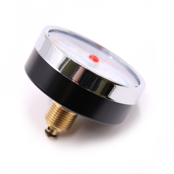 Термоманометр 1/2" 0-120°С 6 бар 80 мм Vieir (аксиальный) (YF6)