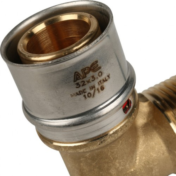 Водорозетка 20*1/2" удлиненная Stout (пресс) SFP-0012-001220