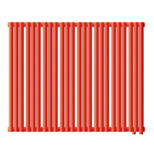 Радиатор стальной Empatiko нижнее правое подключение, рябиновый красный (Takt R1-952-500 Scarlet Red)