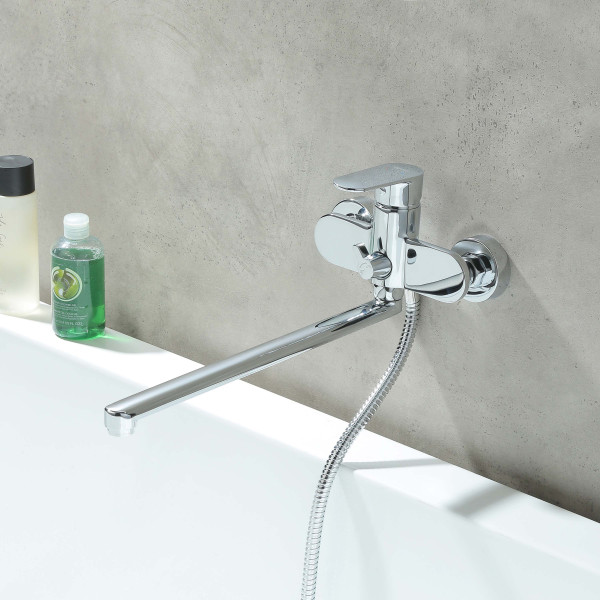 Смеситель для ванны и душа Aquatek Ника хром (AQ1842CR) Смеситель для ванны и душа Aquatek Ника хром (AQ1842CR)