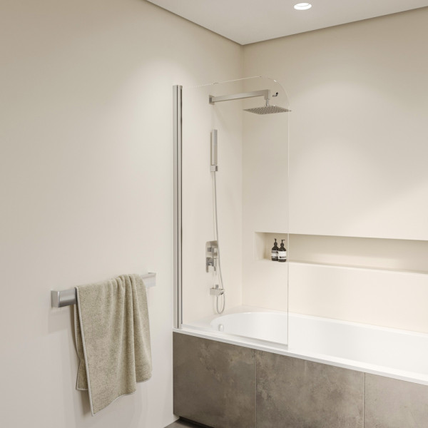 Душевые шторки для ванн RGW Screens 60x150 стекло прозрачное, профиль хром (35110906-11)