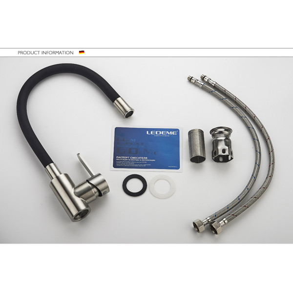 Смеситель для кухни Ledeme (L74004-2)