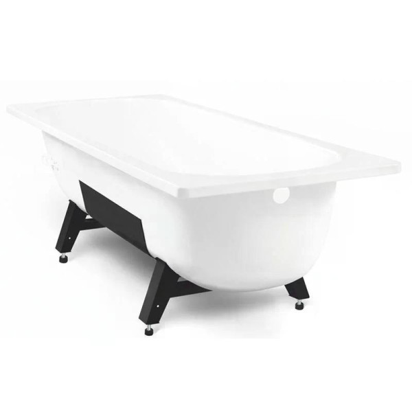 Ванна стальная ВИЗ Tevro 160x70 форма Сома с каркасом ОР-61207 (Т-62902)