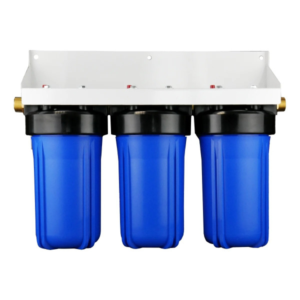 Магистральный трёхступенчатый фильтр Гейзер Макс 10ВВ (32076) Магистральный трёхступенчатый фильтр Гейзер Макс 10ВВ (32076)