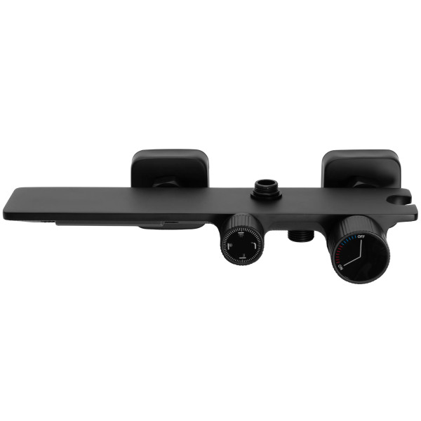 Душевая система на четыре режима Rea Helix Black mat (REA-P6618)