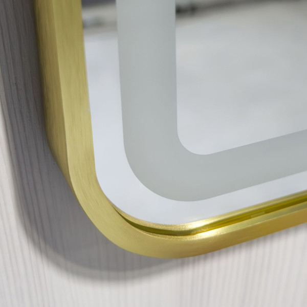 Зеркало Comforty Сириус 600x800x31 золото глянцевый (00-00017881)