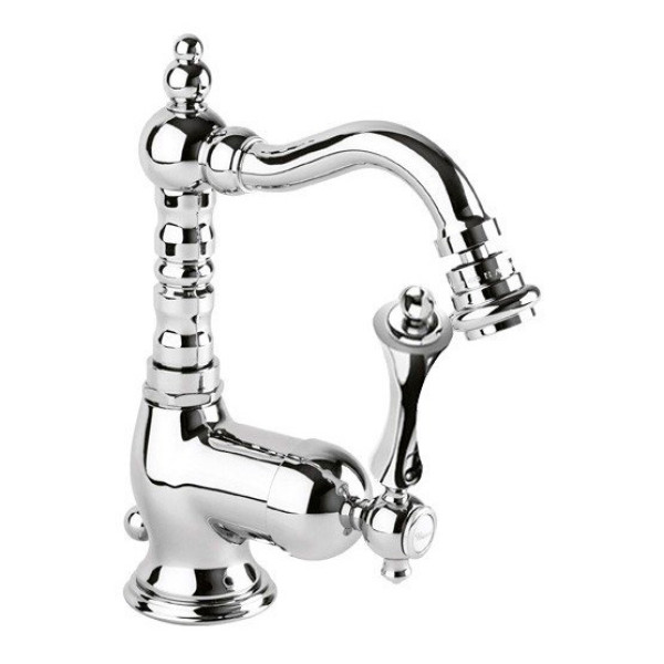 Смеситель для раковины Cezares Margot хром, ручка рычаг - хром (MARGOT-BSM2-01-M) Смеситель для раковины Cezares Margot хром, ручка рычаг - хром (MARGOT-BSM2-01-M)