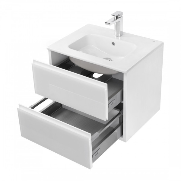 Тумба подвесная Aquaton Римини 585x445x500 белый (1.A226.6.01R.N01.0)