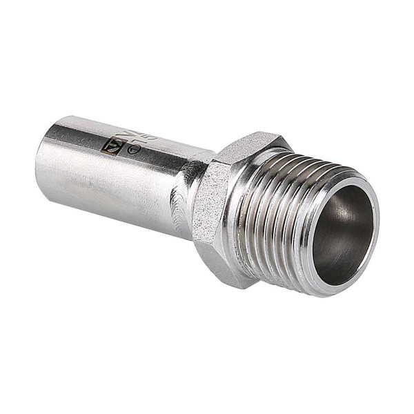 Вставка резьбовая Valtec 22*1/2"Н (нерж.ст., пресс) (VTi.906.I.002204)