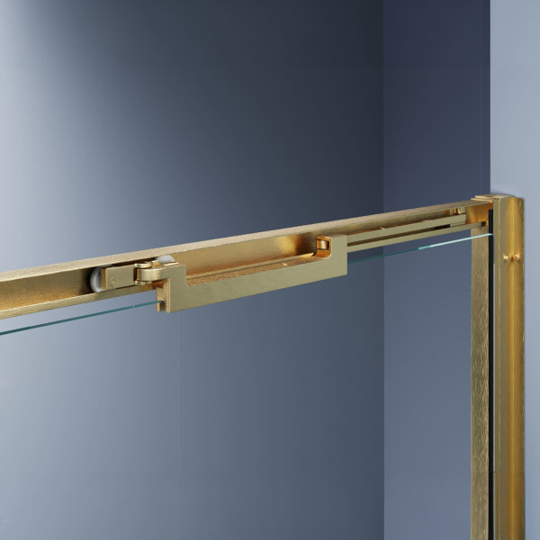 Душевая дверь RGW SV-05-2-Gb 900xx2000 стекло прозрачное, профиль золото браш (703205209-16)