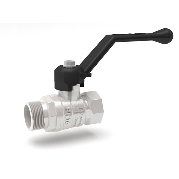 Кран 3/4" ВН шаровый LD Pride (чёрная ручка) (LD 47.303.20) Кран 3/4" ВН шаровый LD Pride (чёрная ручка) (LD 47.303.20)