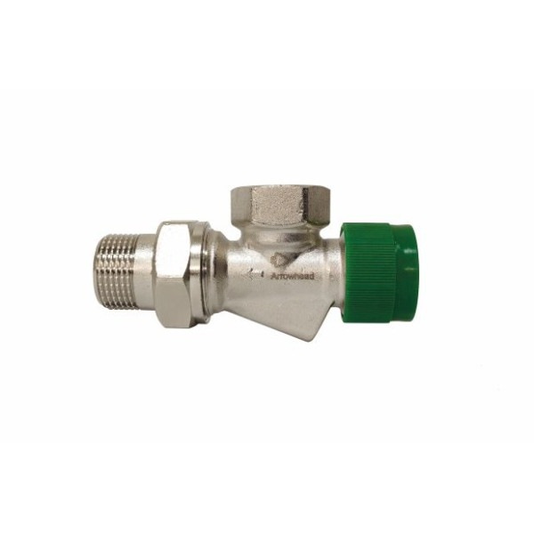 Клапан термостатический осевой 1/2" Arrowhead Element (никель) (212222) Клапан термостатический осевой 1/2" Arrowhead Element (никель) (212222)