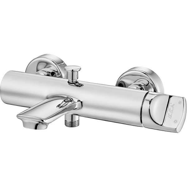 Смеситель для ванны и душа E.C.A. Myra хром (102102470HEX)