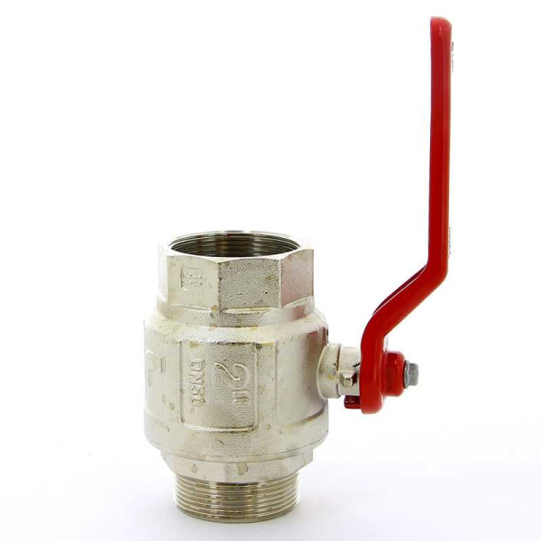 Кран Itap 2" ВН шаровый Ideal (красная ручка) (0910200)