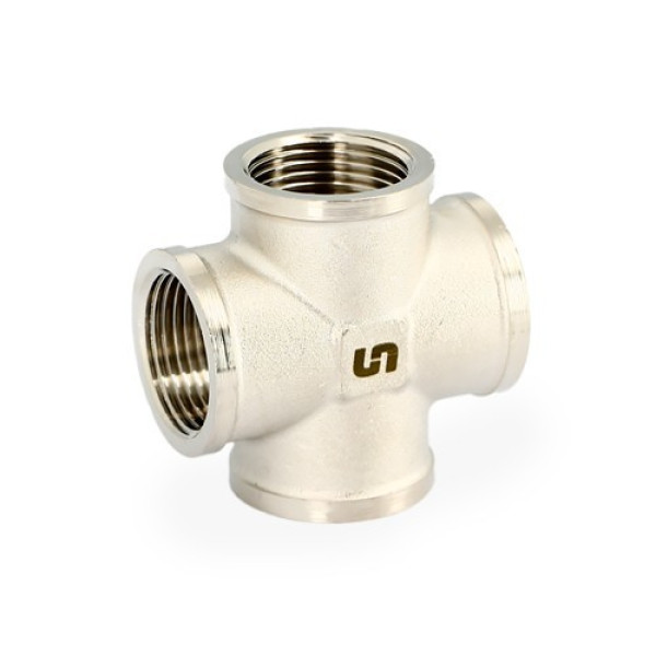 Крестовина 3/4" Uni-Fitt (никель) 619N3001 Крестовина 3/4" Uni-Fitt (никель) 619N3001