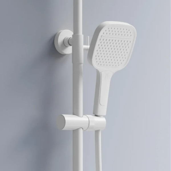 Душевая система на три режима Rea Bari White mat (REA-P0895)