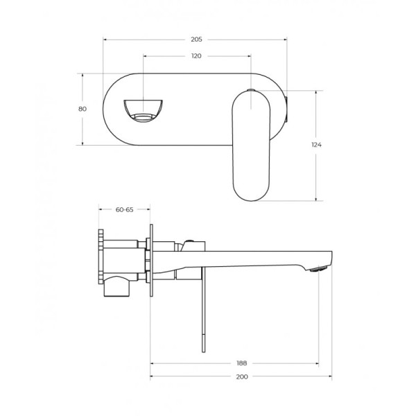 Смеситель для раковины Cezares Stylus брашированное золото матовый (STYLUS-BLI1-BORO-W0)