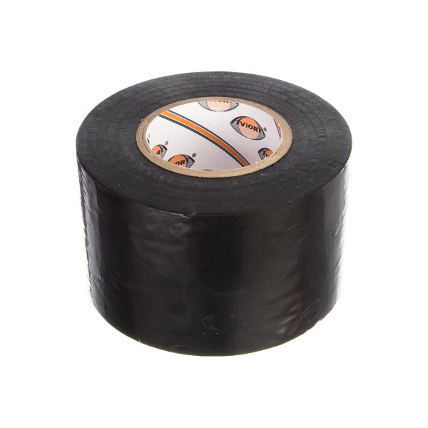 Лента клейкая для герметизации Aviora 48 мм х 25 м (черная)  (302-050)