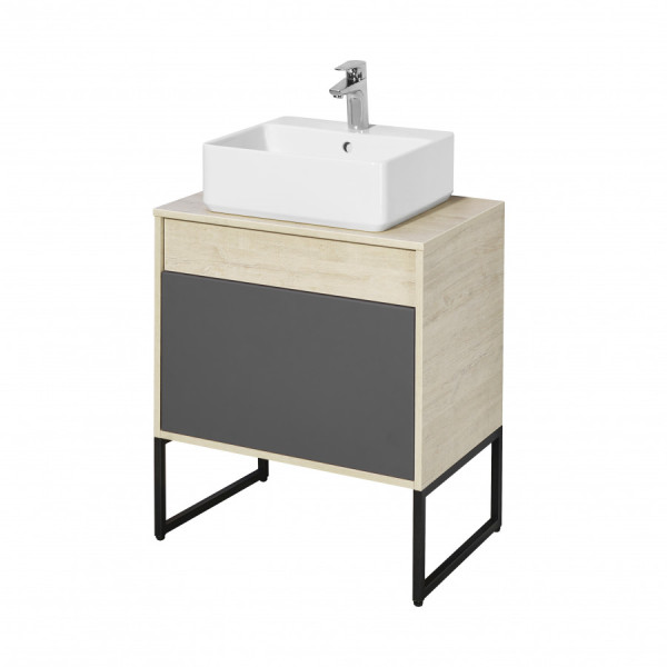 Ножки для тумбы Aquaton Лофт Урбан 44,4x6x23 черный (1.A255.2.03L.QX7.0) Ножки для тумбы Aquaton Лофт Урбан 44,4x6x23 черный (1.A255.2.03L.QX7.0)