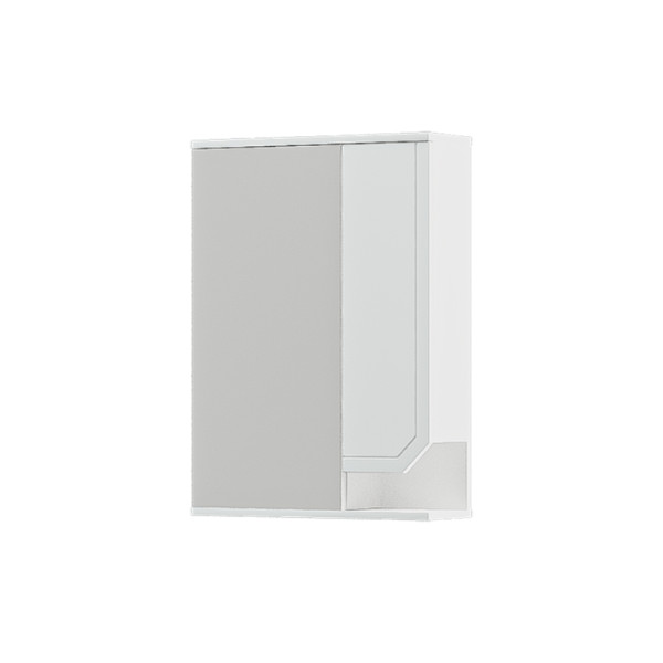 Шкаф зеркальный Melodia Бета 55 белый (MFR80154WT)