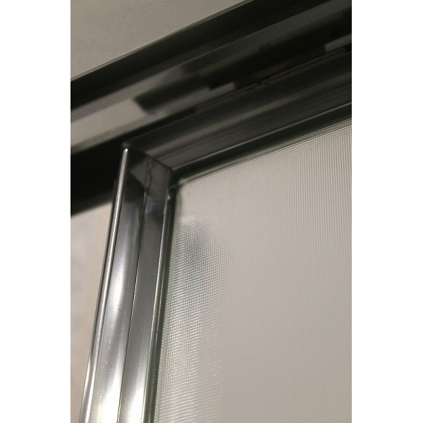 Душевой уголок Cezares Anima 120x100x200 стекло рифленое, профиль хром (ANIMA-W-RH-2-120/100-P-Cr-L)