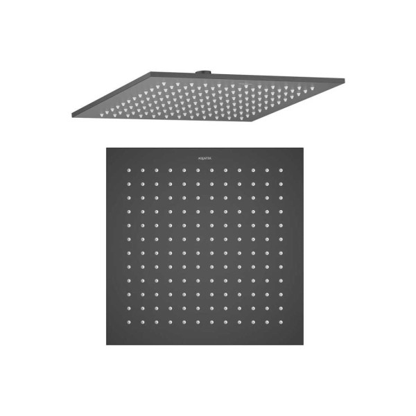 Верхний душ Aquatek 300*300*7 мм черный матовый (AQ2078MB) Верхний душ Aquatek 300*300*7 мм черный матовый (AQ2078MB)