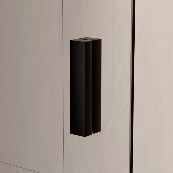 Душевые шторки для ванн RGW Screens 100x150 стекло прозрачное, профиль черный (03114010-14)