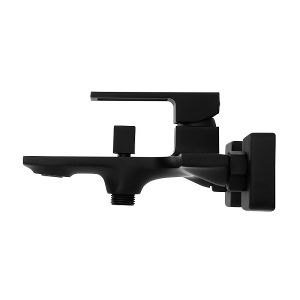 Смеситель для ванны и душа Belbagno Luce черный (LUC-VAS-NERO)