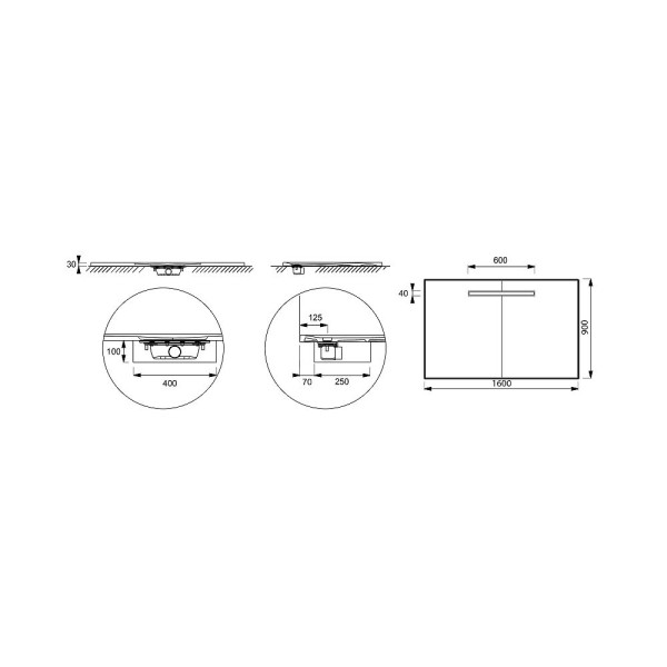 Душевой поддон Jacob Delafon Surface 160x90 белый (E62632-SS2) Душевой поддон Jacob Delafon Surface 160x90 белый (E62632-SS2)