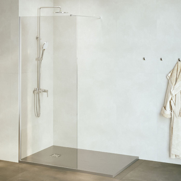 Душевое ограждение RGW Walk In WA-002 85x195 стекло прозрачное, профиль хром (37100285-11)