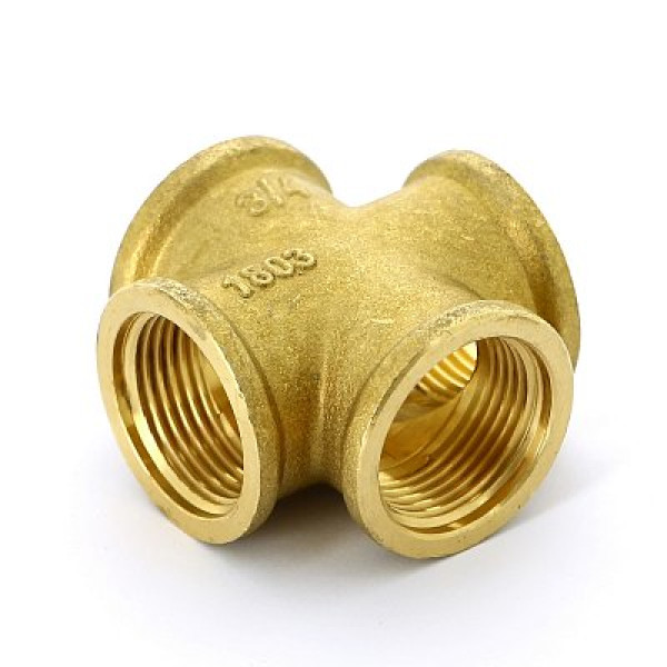 Крестовина 3/4" Uni-Fitt (латунь) 619G3333